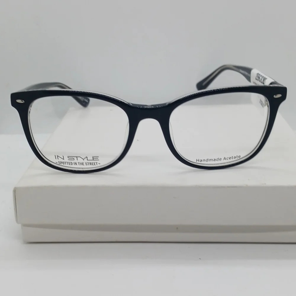 NWT WOMEN'S IN STYLE EYEGLASS FRAMES ISBF02 BLACK